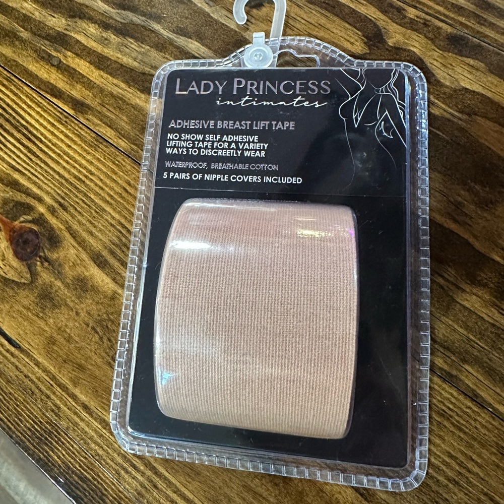 Breast tape for strapless dresses or shirts